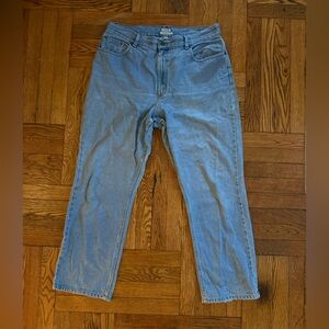 L.L. Bean Women’s Original Fit Denim Jeans in Light Blue